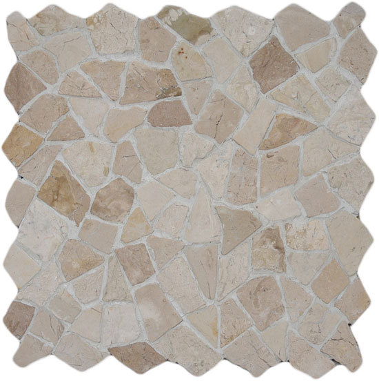 Paladiana Gaia M Biancone | Natural stone mosaics | Mosaic Miro Production