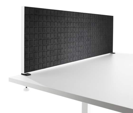 Alumi Table Screen | Schalldämpfende Tischsysteme | Abstracta