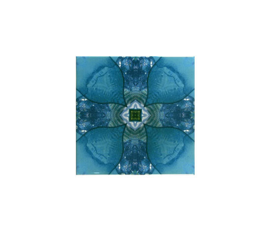 Blue Glitz 6 | Ceramic tiles | Dominic Crinson