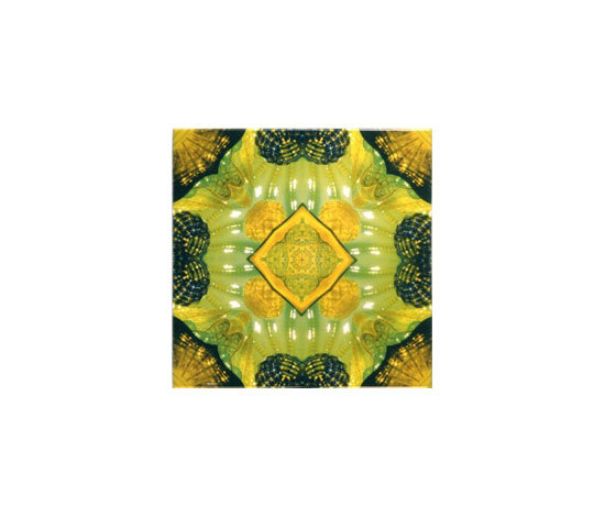 Yellow Glitz 2 | Ceramic tiles | Dominic Crinson