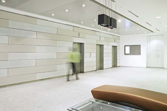 concrete skin - interior | Refurbishment of building on 456 Lonsdale St. / Melbourne | Pannelli per pareti | Rieder