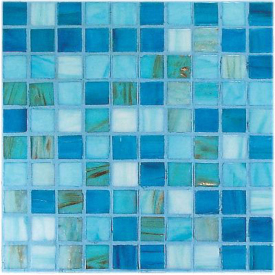 M20 Azurro Mix | Glass mosaics | VITREX S.r.l.