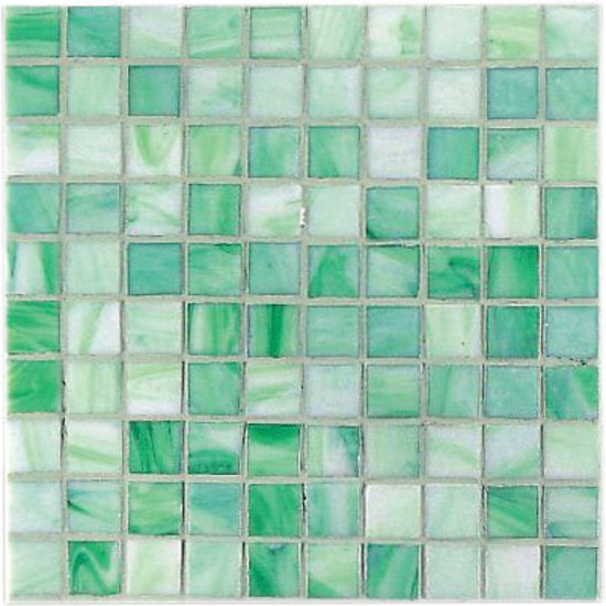 M22 Verde Chiaro Mix | Glas Mosaike | VITREX S.r.l.
