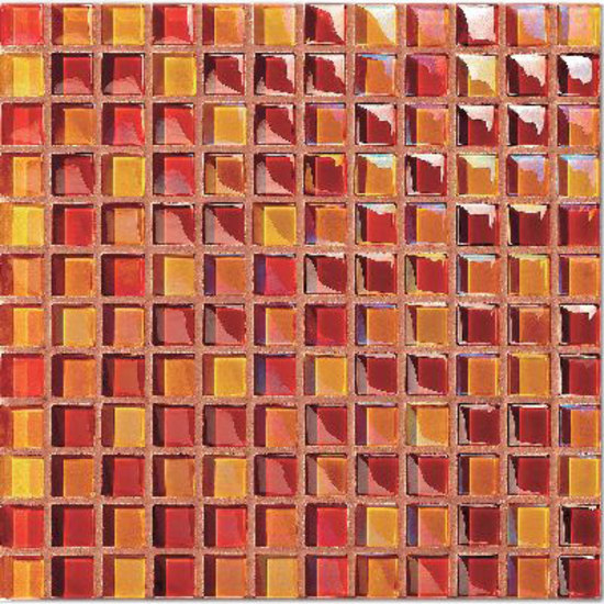 MMT5 Arancio 2,3x2,3cm | Glass mosaics | VITREX S.r.l.