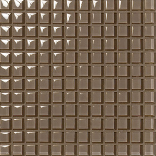 VF4 Taupe Lucido 2,3x2,3 cm | Glas Mosaike | VITREX S.r.l.