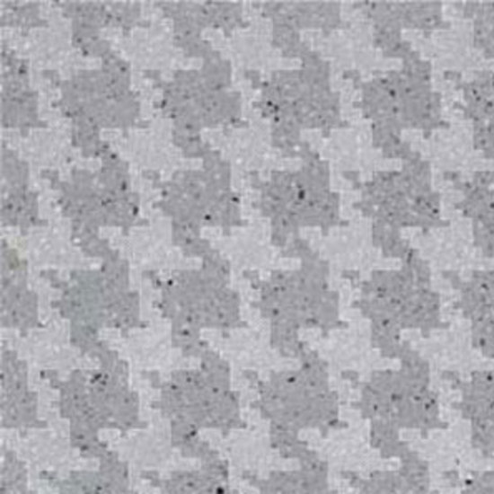 Invaders Medium Grisaglia terrazzo tile | Compuesto mineral baldosas | MIPA