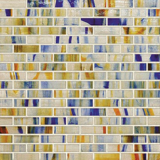 Braided JewelStone Glass Mosaic H01240 | Glas Mosaike | Hirsch Glass