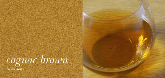 acousticpearls - off - cognac brown | 246 | Wandpaneele | Création Baumann