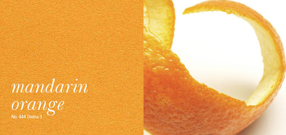 acousticpearls - off - mandarin orange | 444 | Wandpaneele | Création Baumann