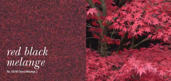 acousticpearls - off - red black melange | 581M | Panneaux muraux | Création Baumann