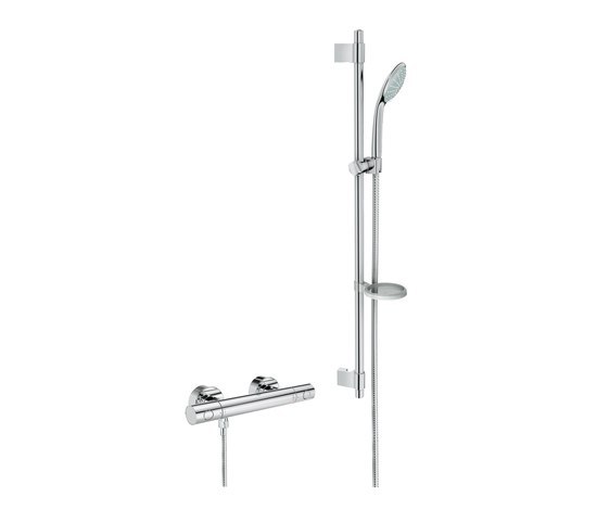Grohtherm 1000 Cosmopolitan Thermostat shower mixer 1/2" | Robinetterie de douche | GROHE