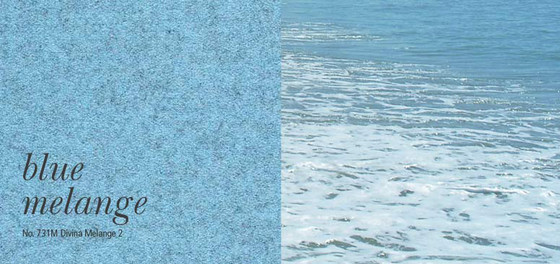 acousticpearls - off - blue melange | 731M | Panneaux muraux | Création Baumann