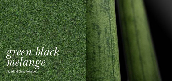acousticpearls - off - green black melange | 971M | Wall panels | Création Baumann