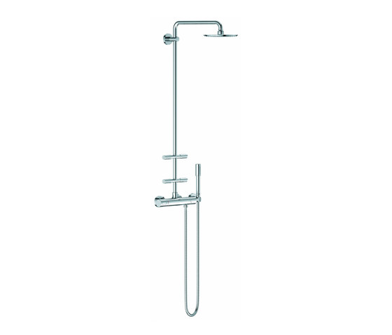 Rainshower® System 210 Shower system with thermostat and side showers | Shower controls | GROHE