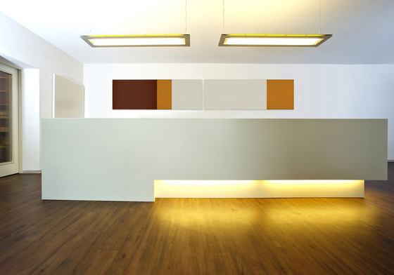 ACOUSTIC COLOR FIELDS | DUO 1 | Sound absorbing objects | Création Baumann