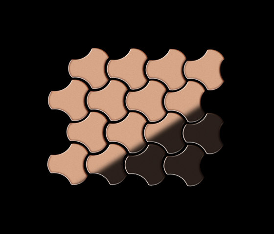 Ubiquity Copper Tiles | Mosaïques métal | Alloy