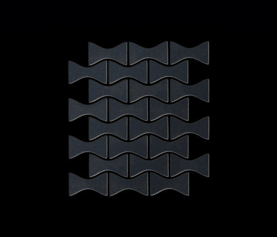 Kismet Raw Steel Tiles | Mosaicos metálicos | Alloy