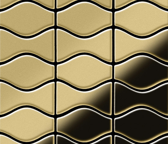Kismet & Karma Brass Tiles | Mosaicos metálicos | Alloy