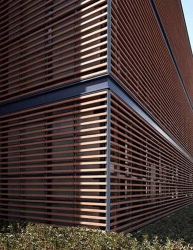 Terra TUBE ventilated wall | Fassadensysteme | Palagio Engineering
