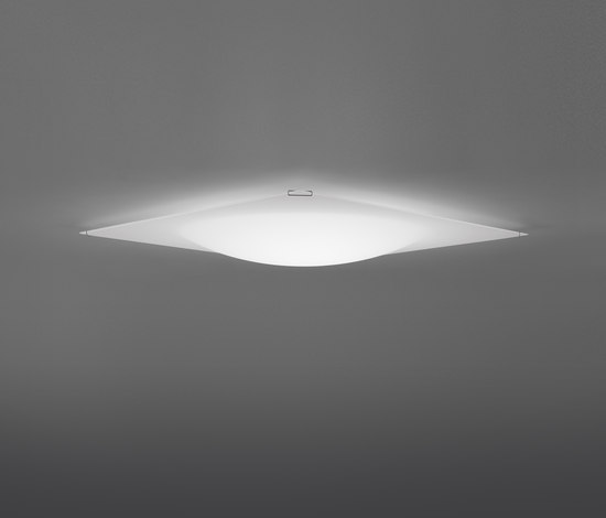Quadra Ice Flat 1120 Ceiling lamp | Lámparas de techo | Vibia