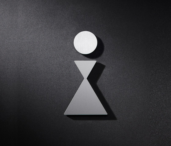 WC pictogram ladies | Symbols / Signs | PHOS Design