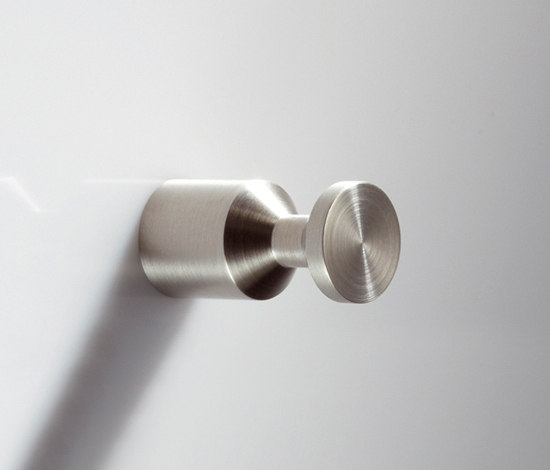 Wall hook, rod-shaped with conical groove, length 3.2 cm, Ø16 mm | Towel rails | PHOS Design