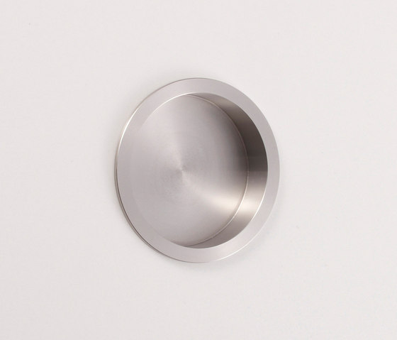 Poignée coquille Ø60 mm, ronde | Poignées cuvettes meuble | PHOS Design