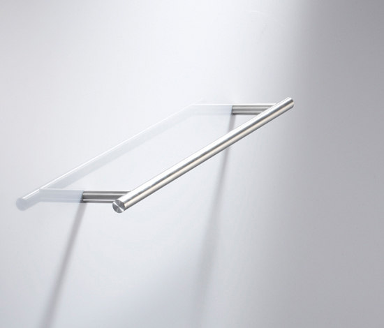 Poignée en forme d'étrier, continue, tige de poignée Ø10 mm, longueur 320 mm | Poignées de meuble | PHOS Design