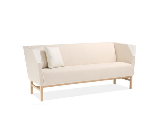 Minimal 3-seater sofa | Canapés | Materia