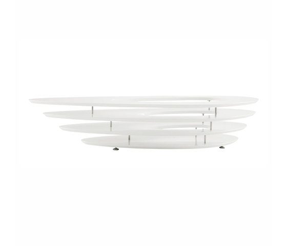 Interstice | Low Table Gloss White Lacquer | Coffee tables | Ligne Roset