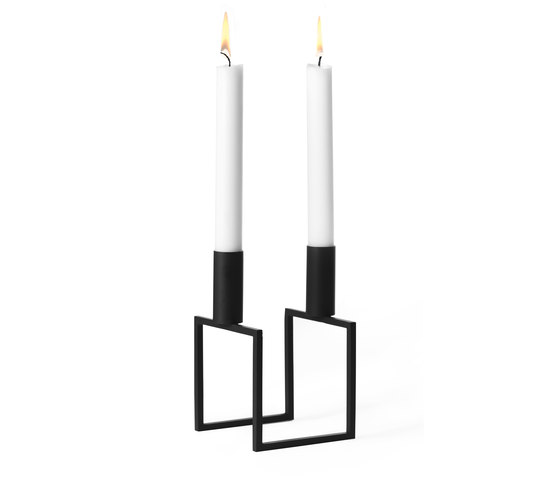 Kubus Line, Black | Candlesticks / Candleholder | Audo Copenhagen
