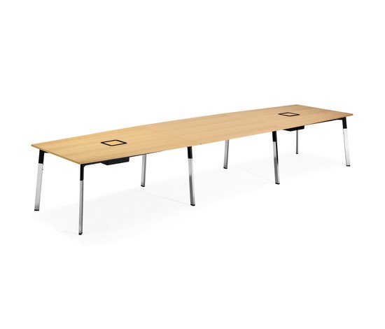 Angle conference table | Mesas contract | Materia