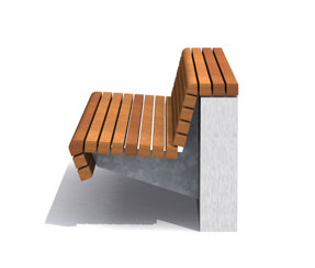 Cliff Hanger Park Benches | Sitzbänke | Streetlife