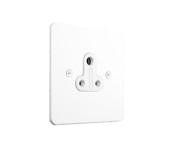 Painted single 5amp socket | Enchufes estándar UK | Forbes & Lomax