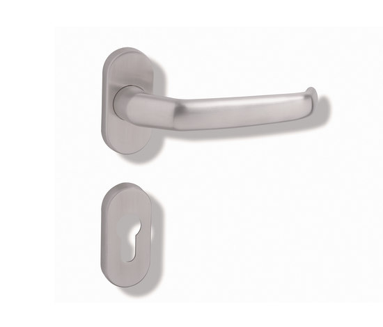**Standard door fittings for framed doors design 172X | Juego picaportes | HEWI