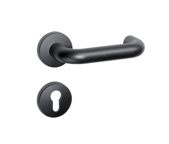 **Standard door fittings design 111.23 Soft Touch | Juego picaportes | HEWI