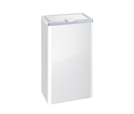 **Wastepaper bin with cover | Pattumiera bagno | HEWI