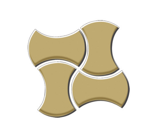 Infinit Titanium Gold Mirror Tiles | Mosaïques métal | Alloy
