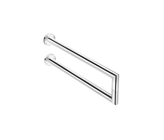Kubic Double Lateral Towel Bar | Portasciugamani | Pomd’Or