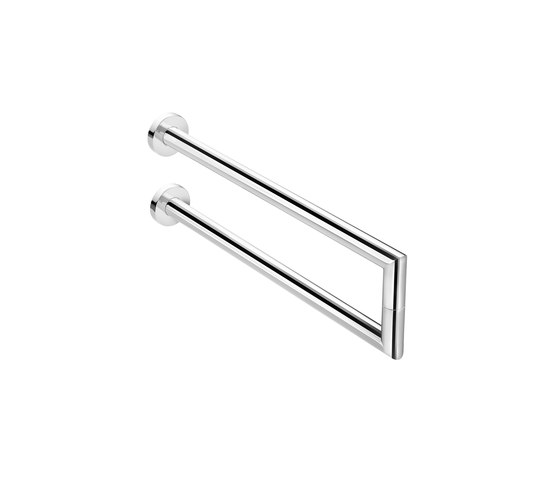 Kubic Cool Double Lateral Towel Bar | Towel rails | Pomd’Or