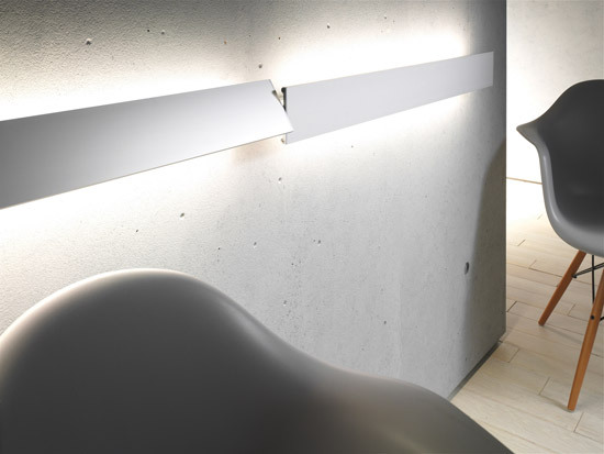 Wall light with metal screen | GERA light system 8 | Lampade parete | GERA