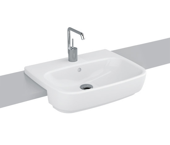 Shift Semi recessed basin | Wash basins | VitrA Bathrooms