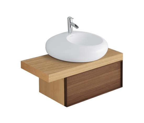 Pure Stone Vanity unit for washbasin | Armarios lavabo | Villeroy & Boch