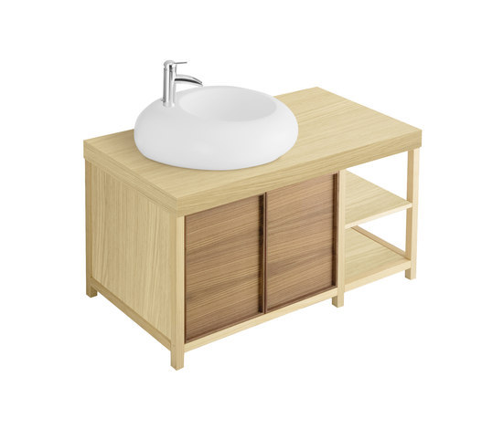 Pure Stone Vanity unit for washbasin | Vanity units | Villeroy & Boch