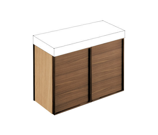 Pure Stone Side cabinet | Vanity units | Villeroy & Boch