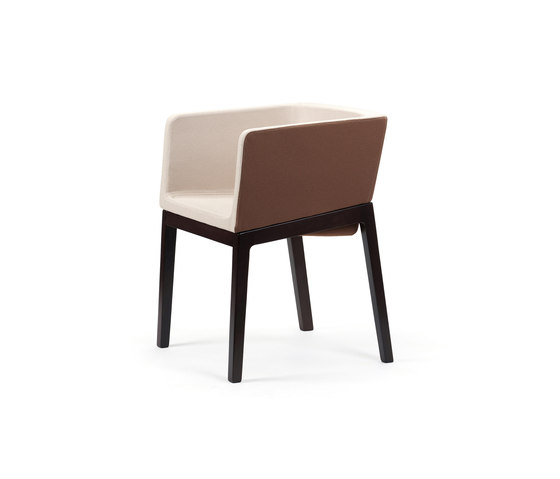 Tonic armchair wood | Chairs | Rossin srl