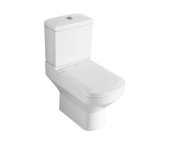 Sentique Washdown WC for close-coupled WC-suite, horizontal outlet | Inodoros | Villeroy & Boch