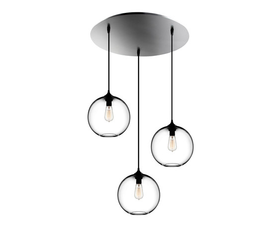 Circular - 3 Modern Chandelier | Lámparas de suspensión | Niche