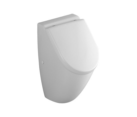 Subway Siphonic urinal concealed water inlet with cover | Urinarios | Villeroy & Boch