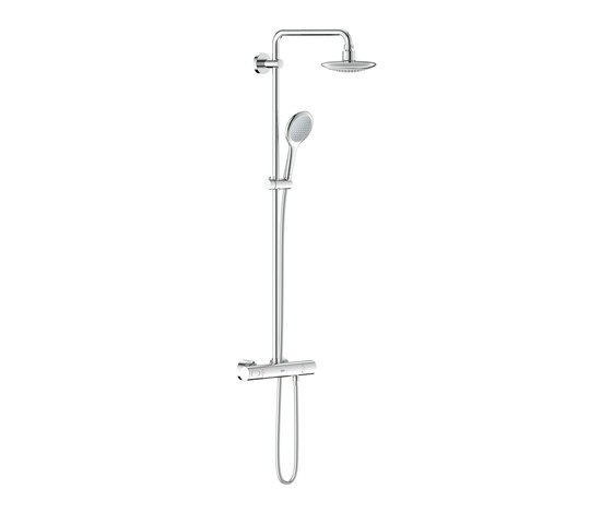 GROHE Shower Systems | Rainshower® Solo Shower system for wall mounting | Shower controls | GROHE